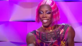 Keiona dans un épisode de la saison 2 de "Drag Race France"