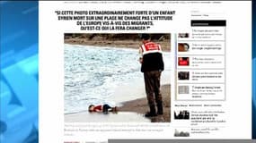 La photo d’un enfant migrant mort pour choquer et interpeller sur le sort des migrants