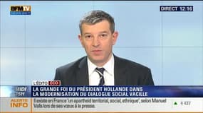 L'Édito éco de Nicolas Doze: "François Hollande lance un ultimatum aux partenaires sociaux" - 20/01