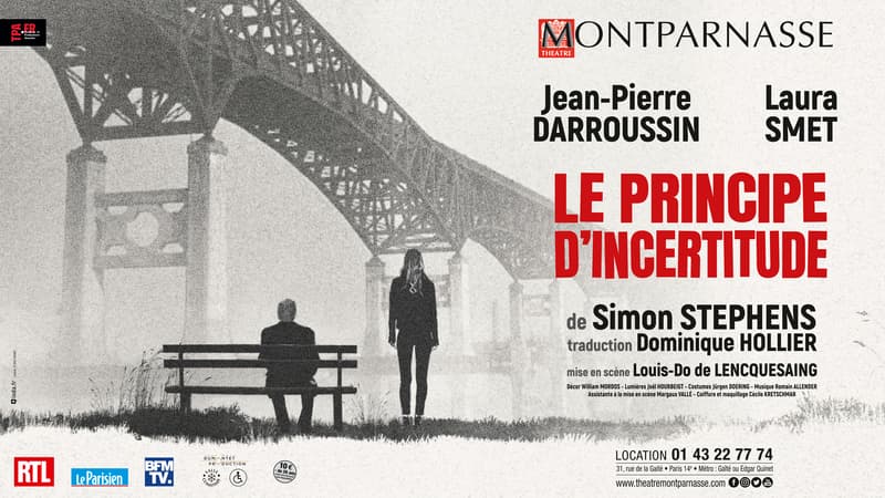"LE PRINCIPE D’INCERTITUDE" AU THEATRE MONTPARNASSE, EN PARTENARIAT AVEC BFMTV
