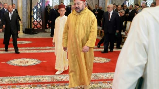 Le roi Mohammed VI le 8 avril 2016 à Rabbat