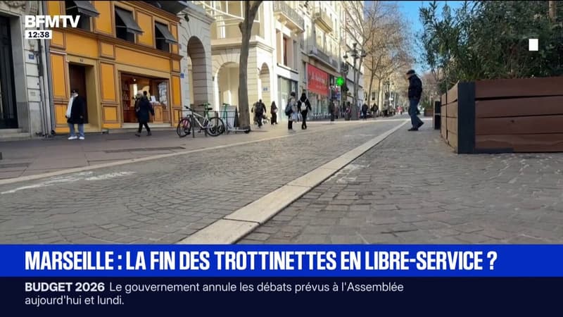La fin des trottinettes en libre-service à Marseille?