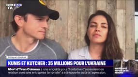 Le couple d'acteurs Ashton Kutcher et Mila Kunis récoltent 35 millions de dollars pour soutenir l'Ukraine