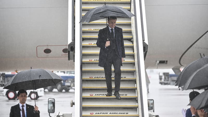 Emmanuel Macron au Japon pour un G7 qu'il veut 