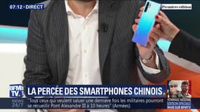 La percée des smartphones chinois