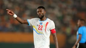 Chancel Mbemba, le 10 février 2024, pour le match de la troisième place contre l'Afrique du Sud