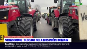Strasbourg: le blocage de la M35 prévu ce mardi