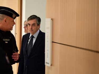 François Fillon au tribunal à Paris, le 26 février 2020