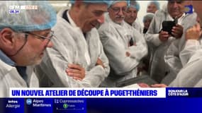 Un nouvel atelier de découpe inauguré à Puget-Théniers