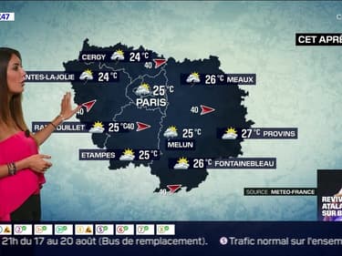 Météo Paris-Ile de France du 14 août: Retour des pluies