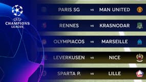 Le programme des clubs français en Ligue des champions et Ligue Europa