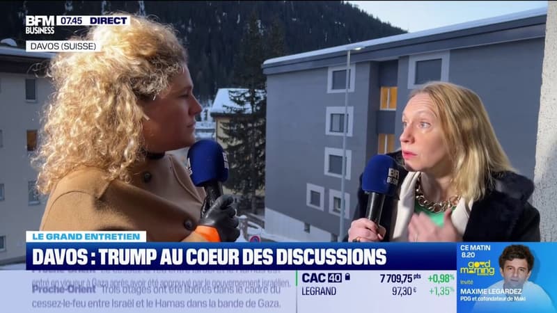 Davos : Trump au coeur des discussions