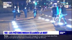 Paris: des "éclairages intelligents" pour augmenter la visibilité de nuit