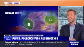 Qu'est-ce que le "blocage oméga", responsable des fortes pluies en France?
