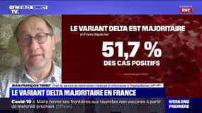 Pr Jean-François Timsit: le variant Delta "progresse extrêmement vite"