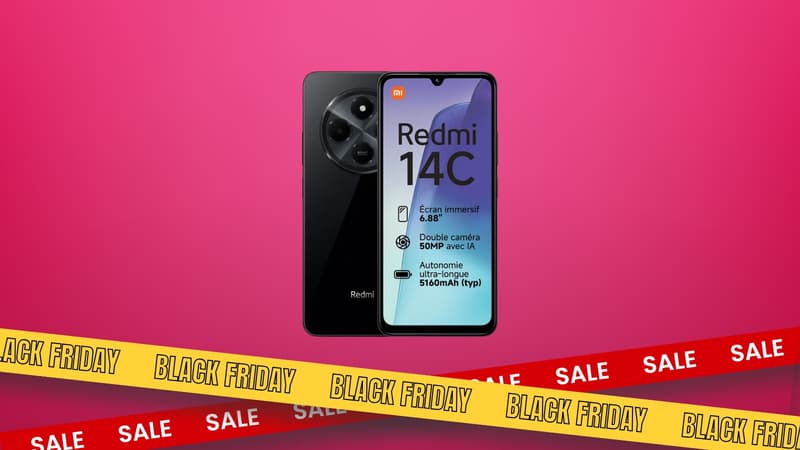 Le smartphone Redmi 14C atteint un prix rarement vu cette année avant le Black Friday