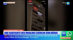 Feu d'appartement aux Moulins : la sinistrée cherche son héros