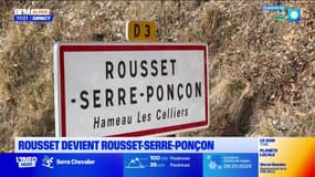 Hautes-Alpes: Rousset devient Rousset-Serre-Ponçon
