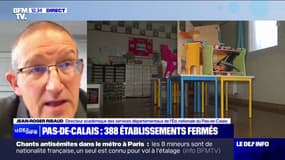 Inondations dans le Pas-de-Calais: "On est sur un objectif de réouverture de la quasi-totalité des écoles jeudi matin", affirme Jean-Roger Ribaud (services départementaux de l'Éducation nationale) 