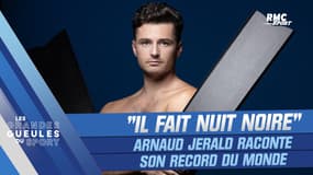 Apnée : "À 60 mètres, il fait nuit noire", Arnaud Jerald raconte son record du monde à 120m 