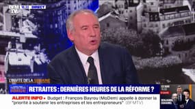 "C'est absolument fondé": François Bayrou (MoDem) soutient les députés opposés à l'abrogation de la réforme des retraites