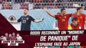 Coupe du monde : "Face au Japon, on a eu un moment de panique" reconnaît Rodri avant Maroc - Espagne