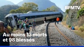 Mexique: au moins 13 morts et 98 blessés dans le déraillement d'un train