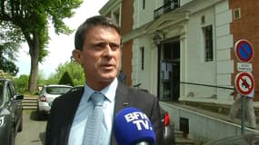 Manuel Valls ce jeudi 11 mai à Évry