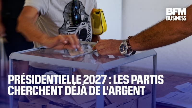 Présidentielle 2027 : les partis cherchent déjà de l'argent
