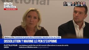 Marine Le Pen dénonce la "pensée bloquée" de François Bayrou