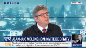 Jean-Luc Mélenchon: Emmanuel Macron "se met dans un rôle et il ne comprend la nature grave de la crise politique"