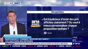 Comment négocier ses tarifs en tant qu'indépendant ? - 08/12