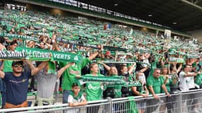 le public lors de Saint-Etienne-Nice