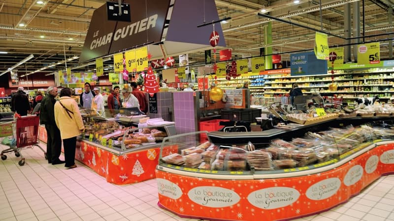 Ces produits sont commercialisés au rayon traditionnel des supermarchés et hypermarchés (et par les bouchers détaillants sur tout le territoire français) - Photo d'illustration