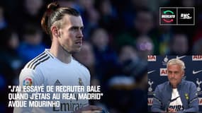 Mercato : "J’ai essayé de recruter Bale quand j’étais au Real Madrid" avoue Mourinho