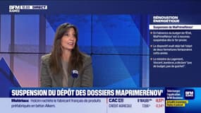 Suspension du dépôt des dossiers maprimerénov'