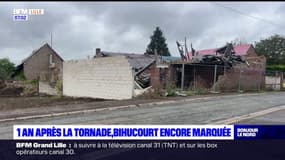 Pas-de-Calais: un an après la tornade, Bihucourt encore marquée