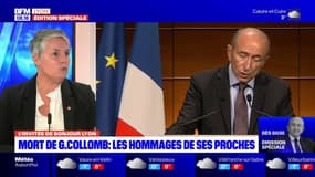 "Sa persévérance était remarquable": l'hommage d'Anne Brugnera à Gérard Collomb