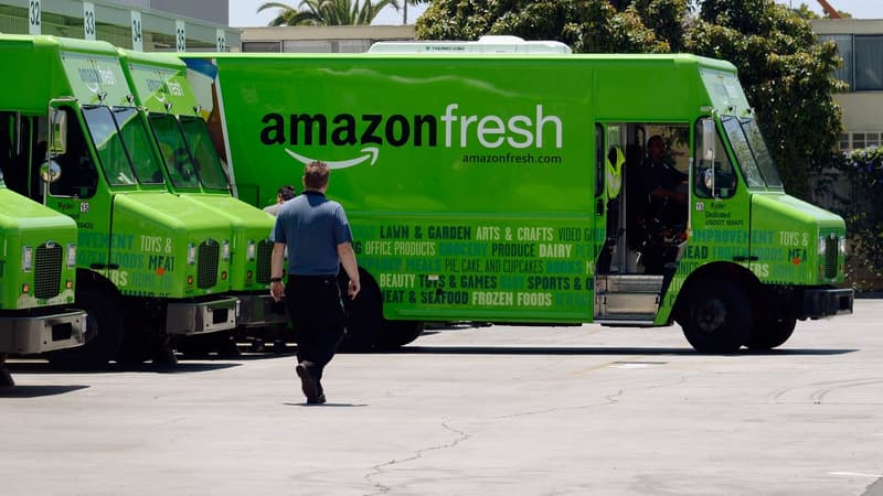 Amazon a prévenu par email ses clients dans certains États (Pennsylvanie, Maryland, Californie) qu'il ne leur livrerait plus de produits frais. 