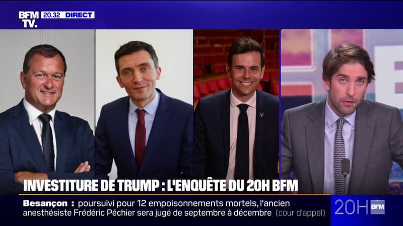 L'ENQUÊTE DU 20HBFM - Ces Français qui devraient assister à l'investiture de Trump