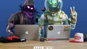 Dare.Win utilise le jeu Fortnite pour dénicher deux créatifs en stage. 