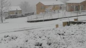 Tarn : chutes de neige à Bout-du-Pont-de-Larn - Témoins BFMTV