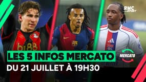 Zabarnyi, Fofana, Koundé.. les 5 infos mercato du 21 juillet 2025 à 19h30