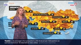 Météo Var: un grand soleil attendu ce dimanche, jusqu'à 31°C à Toulon