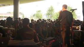 Grand corps malade donne un concert gratuit au Blanc-Mesnil
