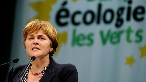 Dominique Voynet, le 4 avril 2012 à Nantes.