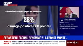 La cote de popularité de Sébastien Lecornu en hausse avec 28% d'opinions favorables