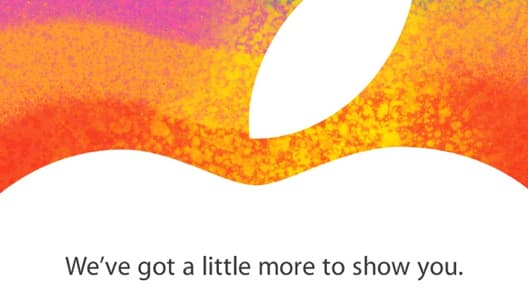 L'invitation d'Apple pour son annonce du 23 octobre 2012