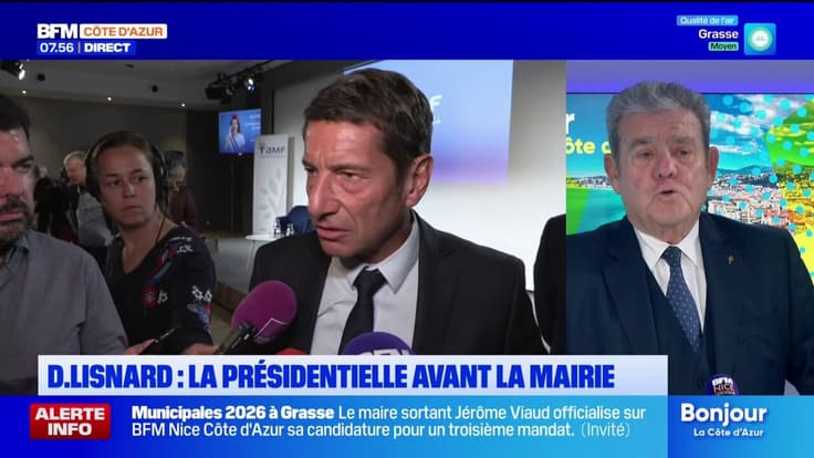 D.Lisnard candidat à la présidentielle: "c'est un appel à l'union", selon le sénateur LR Henri Leroy