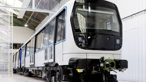 La première rame du futur métro de Marseille sort tout juste des chaînes de production de l’usine Alstom de Valenciennes. 